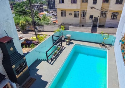 Centro Rio – Quarto ate 4ps. (Familia)❄️Ar – Pousada com Piscina