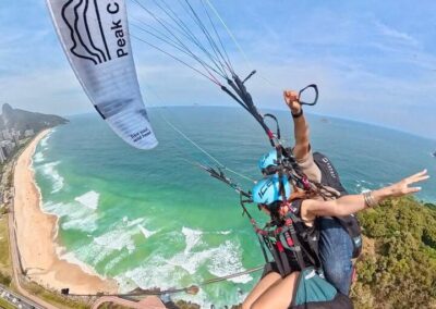 Parapente em São Conrado