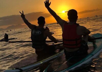 Stand Up Paddle no Amanhecer